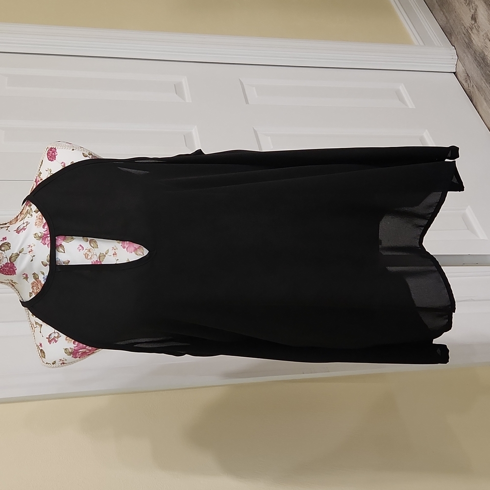 Lyss Loo black blouse XL